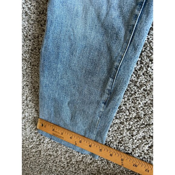 AYR Womens Sz 26S The Sugar High-Rise Straight-Leg Jeans Medium Wash - Picture 10 of 12